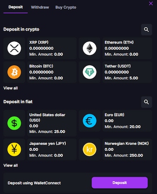 Make Your First Deposit